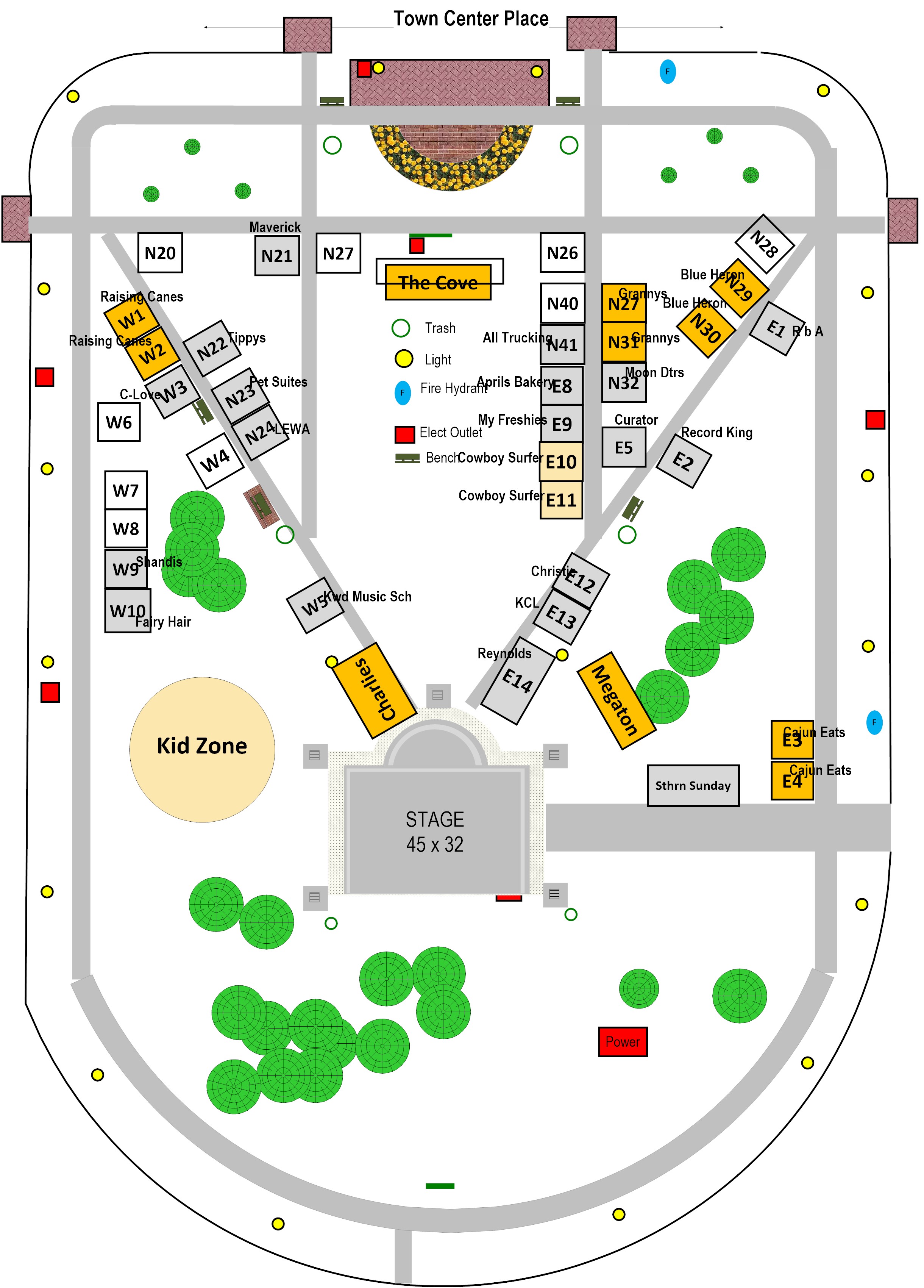 kcl 26 booth map